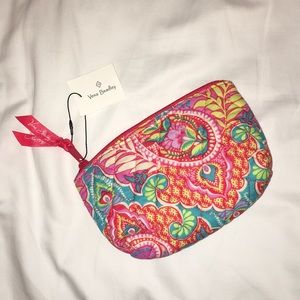 Brand new Vera Bradley pouf with attached mirror